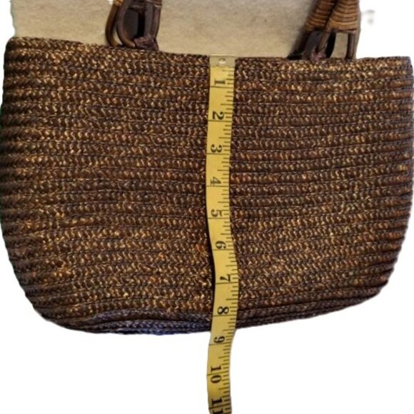 Rattan / Straw Purse - Bijoux Terner - Picture 8 of 8